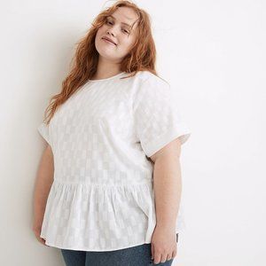 Madewell Medford Top in Jaquard